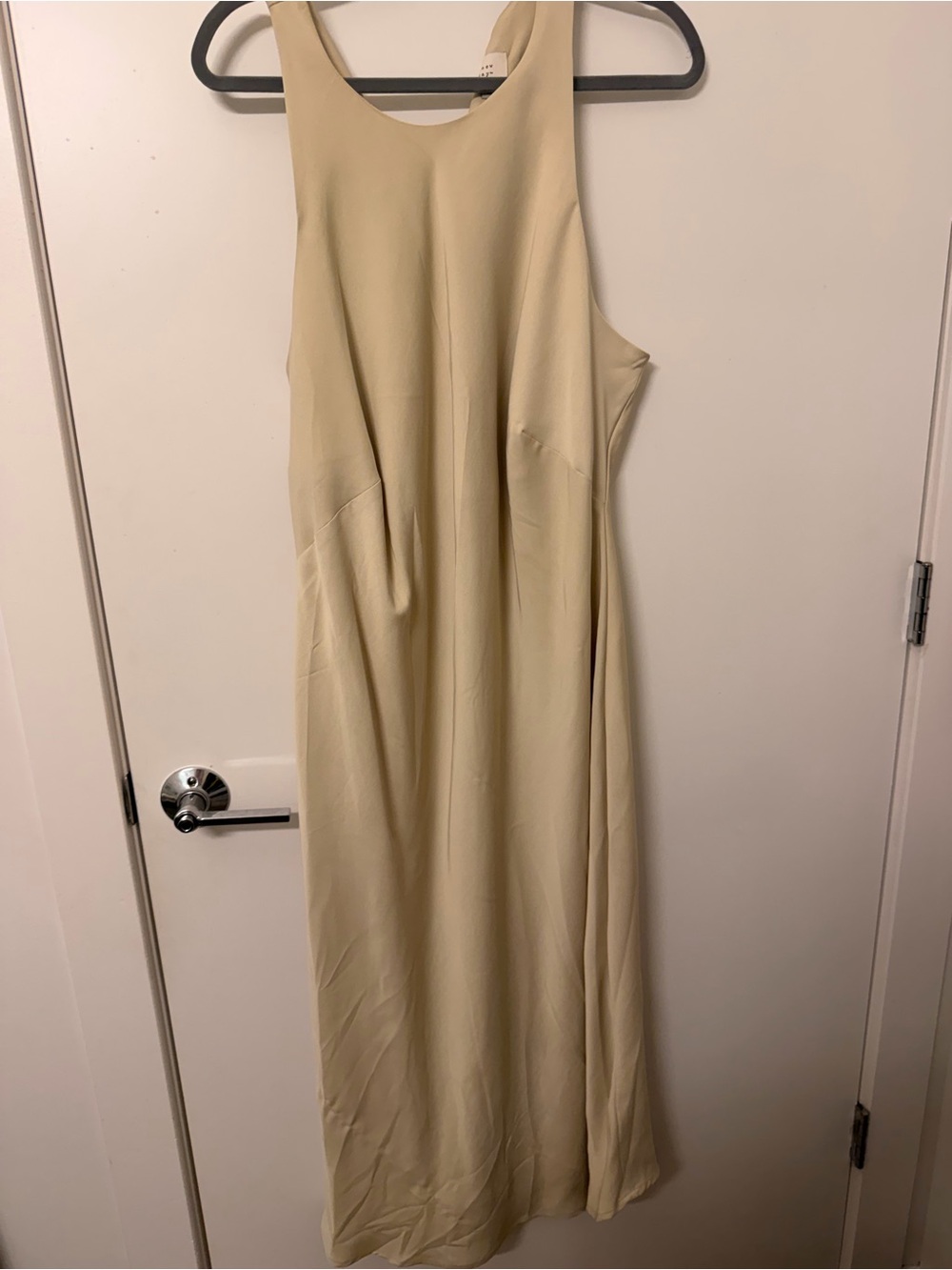 a new day Cream Sleeveless Maxi Slip Dress
